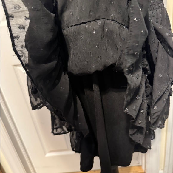 Everlily Sparkling Black Dress With Tiered Skirt XXL - Picture 2 of 10